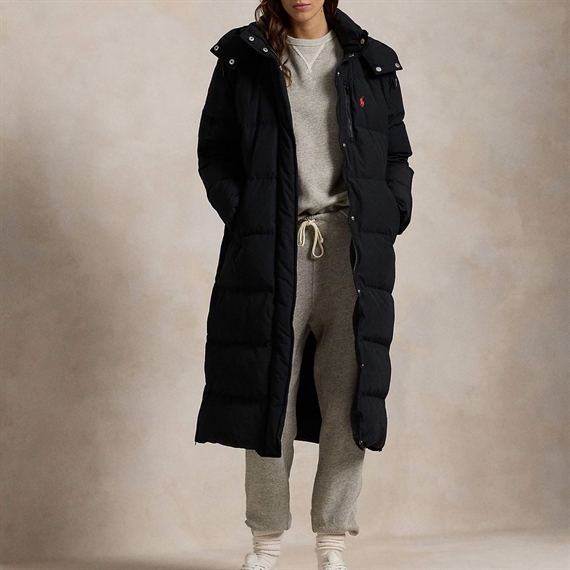Polo Ralph Lauren Classic Hooded Dunfrakke, Polo Black